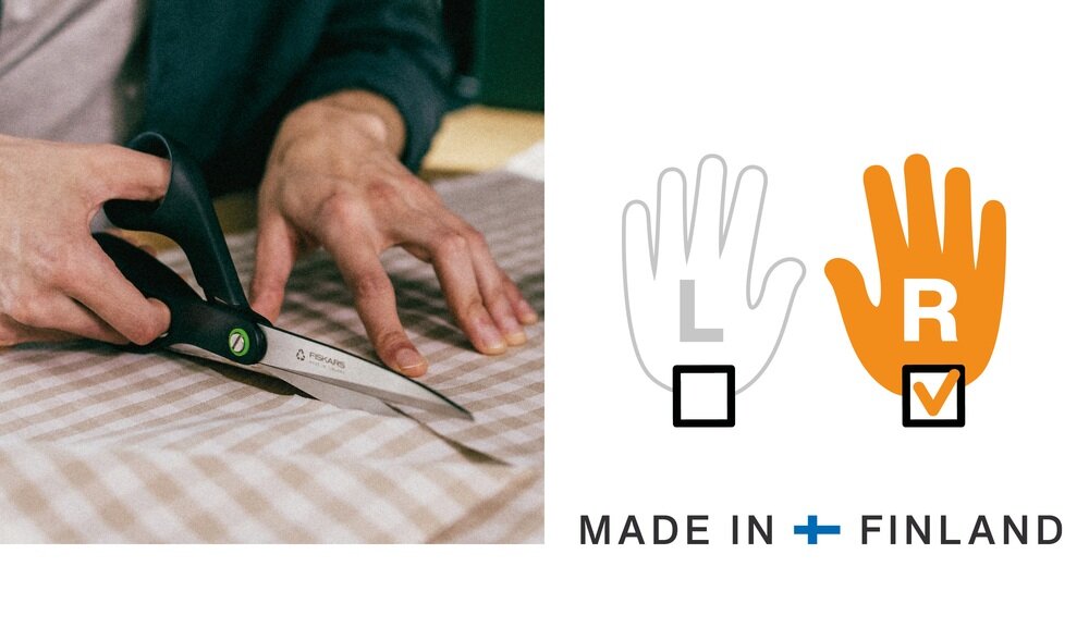 Nożyczki uniwersalne FISKARS Functional Form dla praworęcznych ergonomiczne 25 cm z wysokiej jakości, stal nierdzewna, oszczędność czasu