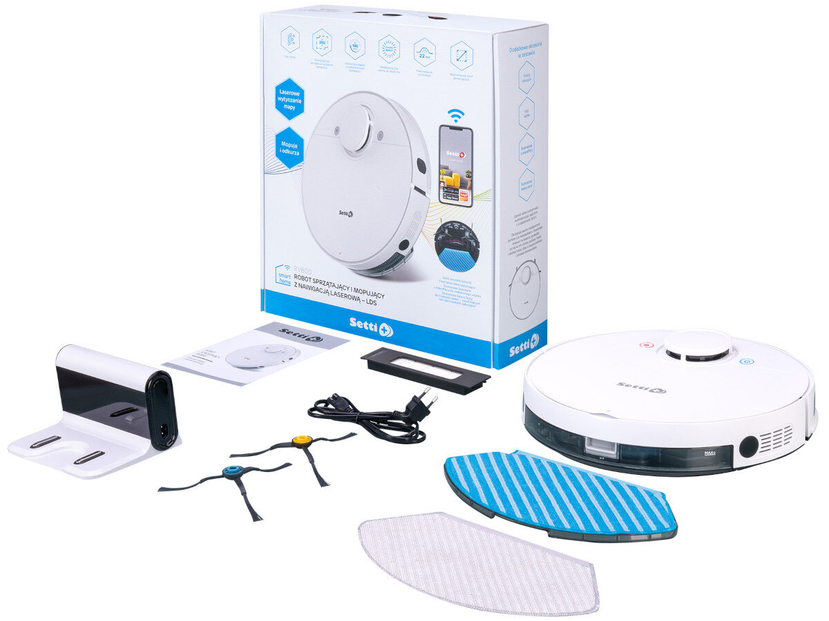 Robot sprzatajacy SETTI+ RV800 moc