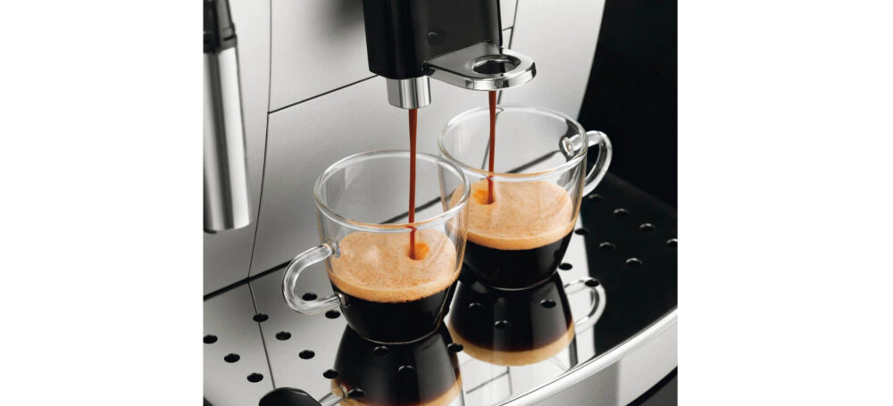 Ekspres DELONGHI Magnifica S Ecam 22.110.SB idealna kawa redukuje parzenie swiezo zmielona system