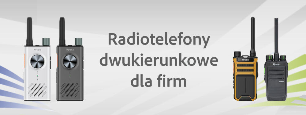 Radiotelefon HYTERA S1 LF - Komunikacja biznesowa, radiotelefony od frontu