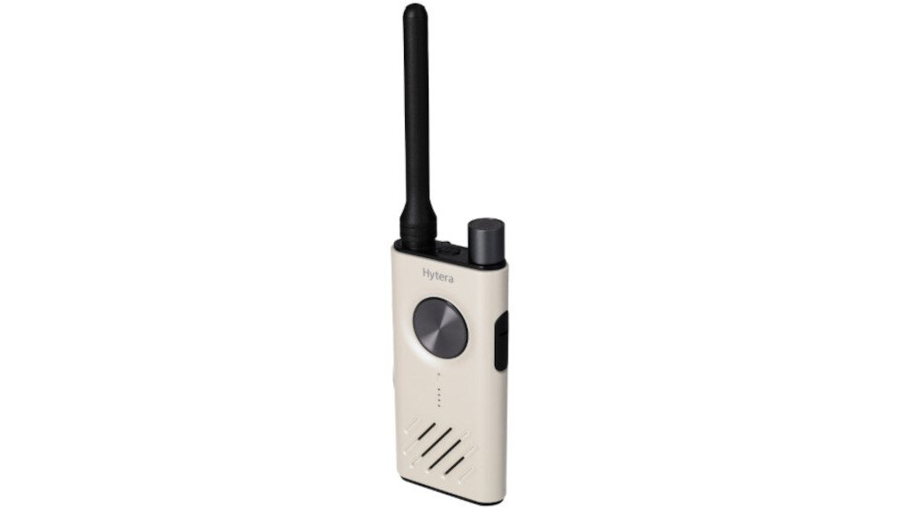 Radiotelefon HYTERA S1 LF - Bezproblemowa integracja, Radiotelefon od skosu