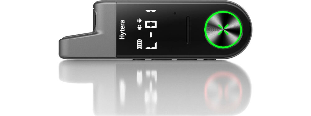 Radiotelefon HYTERA S1 Mini LF - Lekki i ergonomiczny, Radiotelefon leżący na boku