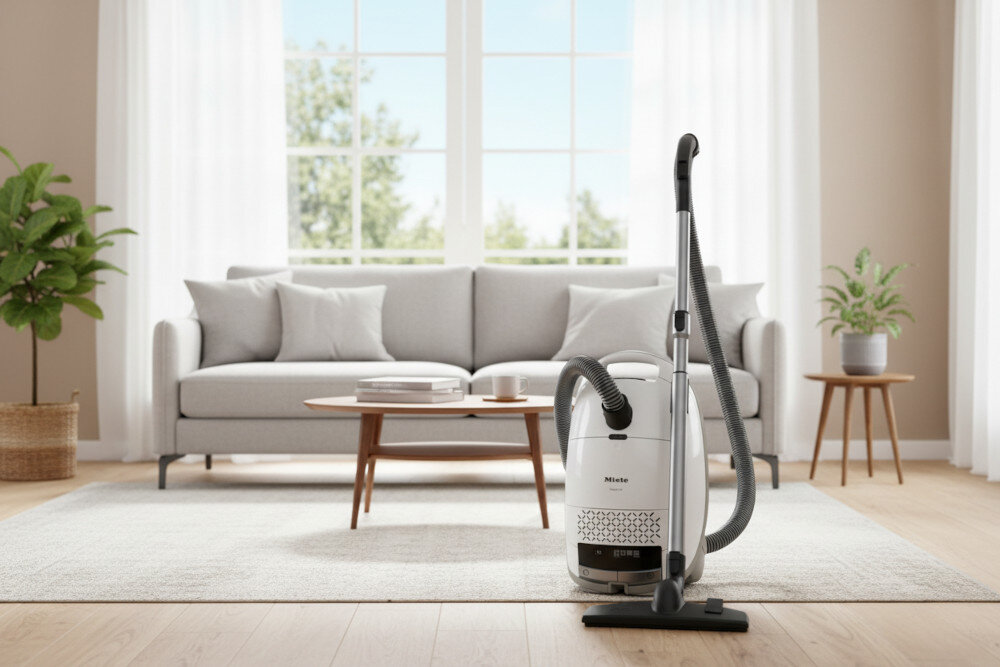 Odkurzacz MIELE Guard M1 Parquet Flex wygląd prezentacja wizualizacja design wygoda w domowym sprzątaniu