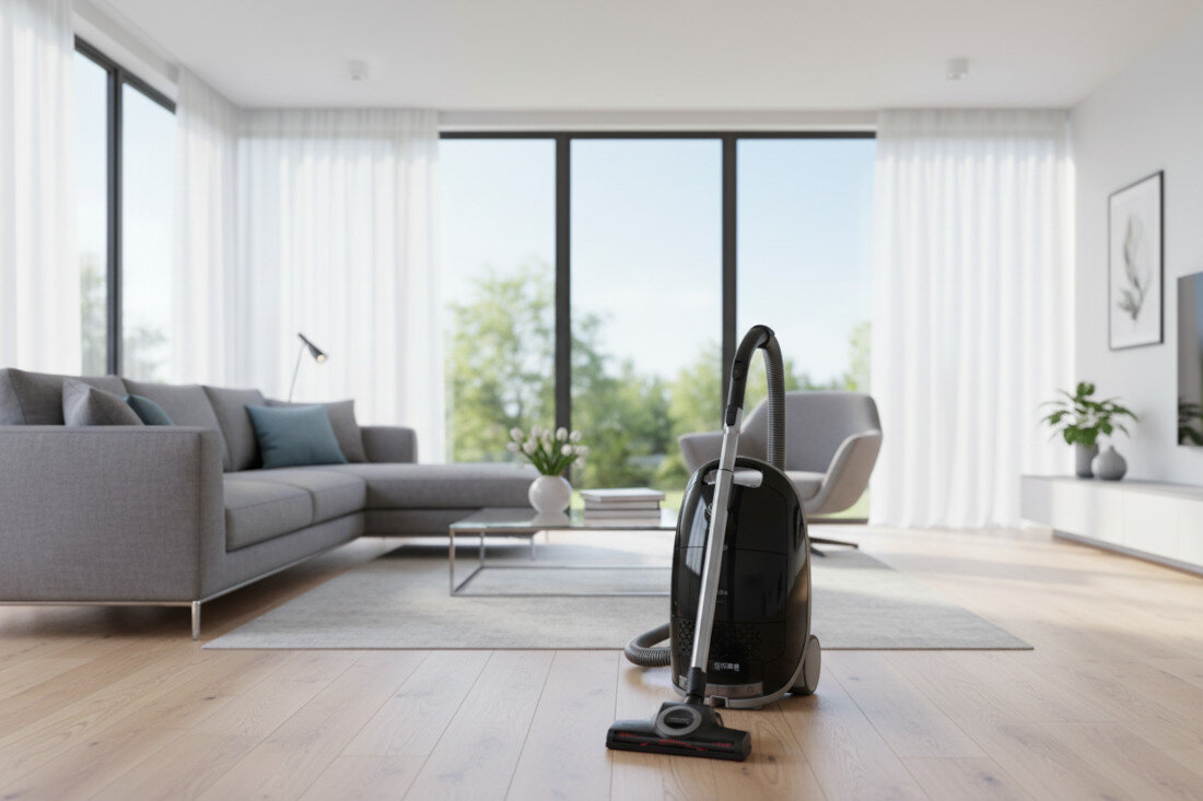 Odkurzacz MIELE Guard M1 Cat & Dog wygląd prezentacja wizualizacja design wygoda w domowym sprzątaniu