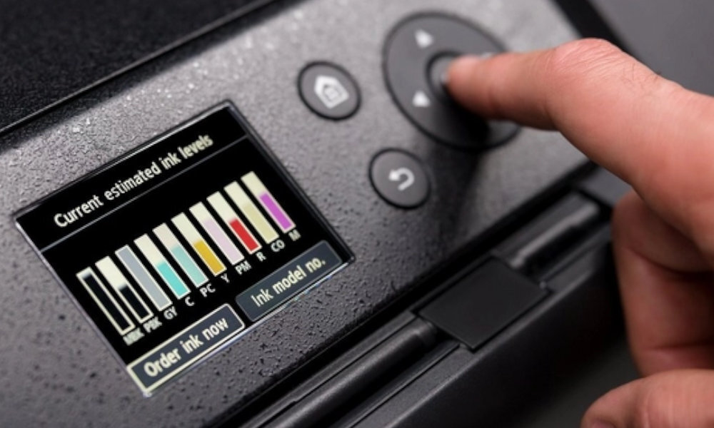 CANON ImagePrograf Pro 300 wyswietlacz