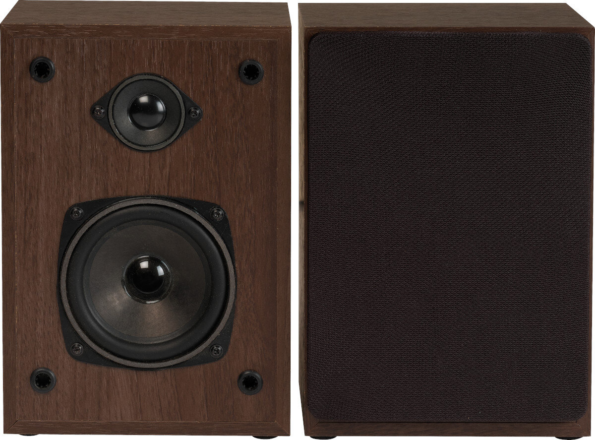 Gramofon DENVER MRD-52 Ciemnobrązowy głośniki moc dźwięk jakość