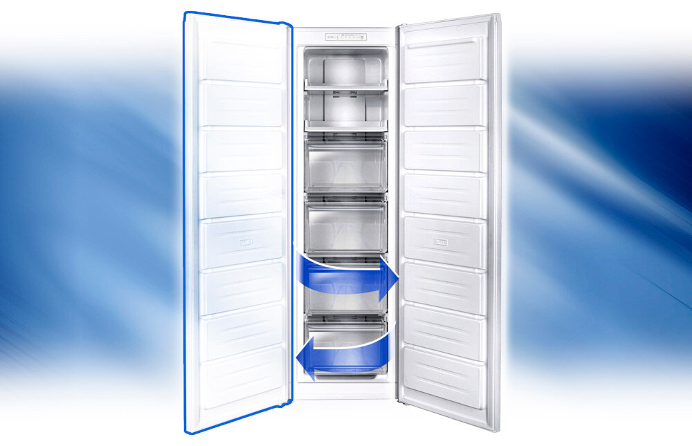 ZAMRAŻARKA LIN LI-BD-204 BIAŁA 204L NO FROST Zdolność zamrażania 4,5 kg/24h Proste i intuicyjne sterowanie regulacja od -14°C do -22°C elektroniczne dostosowanie temperatury intuicyjne rozwiązanie łatwa bezproblemowa obsługa niezawodność