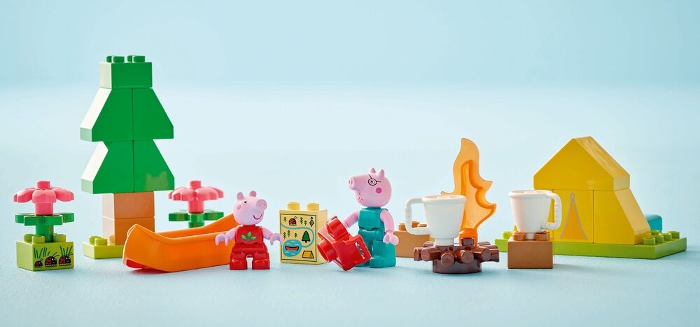LEGO 10452 DUPLO Świnka Peppa Wyprawa na biwak kv lifestyle początek opisu sekcja nagłówkowa