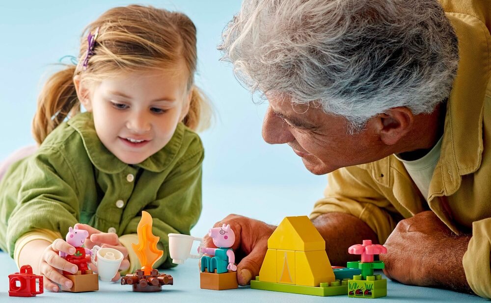LEGO 10452 DUPLO Świnka Peppa Wyprawa na biwak przygoda zabawa elementy