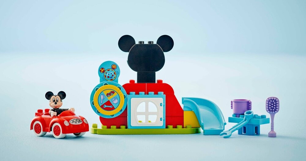 LEGO 10454 DUPLO Disney Klub przyjaciół Myszki Miki i samochód kv lifestyle początek opisu sekcja nagłówkowa