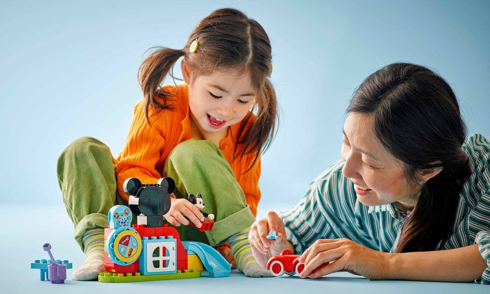 LEGO 10454 DUPLO Disney Klub przyjaciół Myszki Miki i samochód Disney Junior elementy
