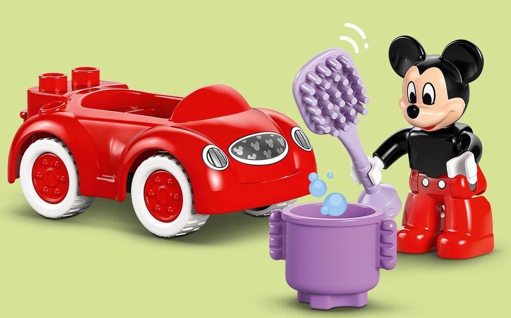 LEGO 10454 DUPLO Disney Klub przyjaciół Myszki Miki i samochód figurka samochód