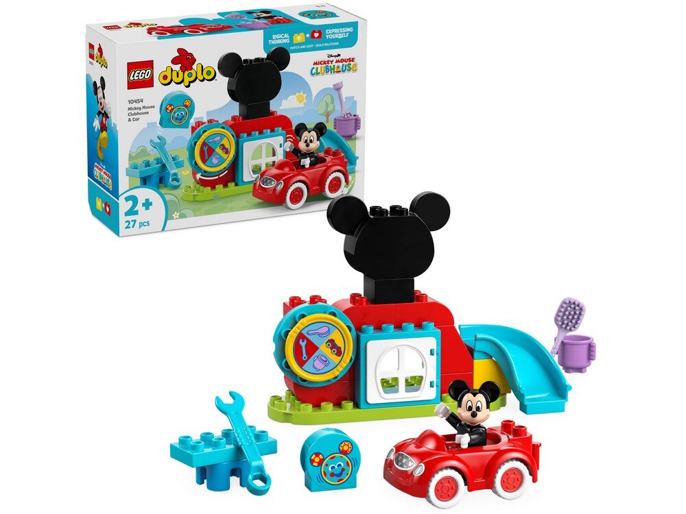 LEGO 10454 DUPLO Disney Klub przyjaciół Myszki Miki i samochód Zestaw