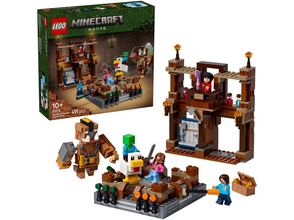 LEGO 21272 Minecraft Ring w Leśnym dworze Zestaw