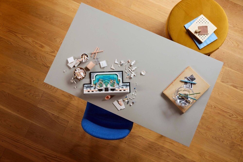 LEGO 21062 Architecture Fontanna di Trevi relaks spędzanie czasu kreatywne myślenie koordynacja