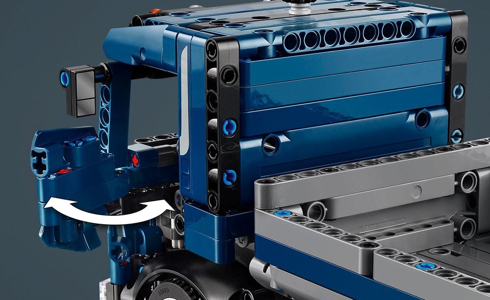 LEGO 42203 Technic Wywrotka z przechylaną skrzynią kadr na drzwi prezent pojazdy