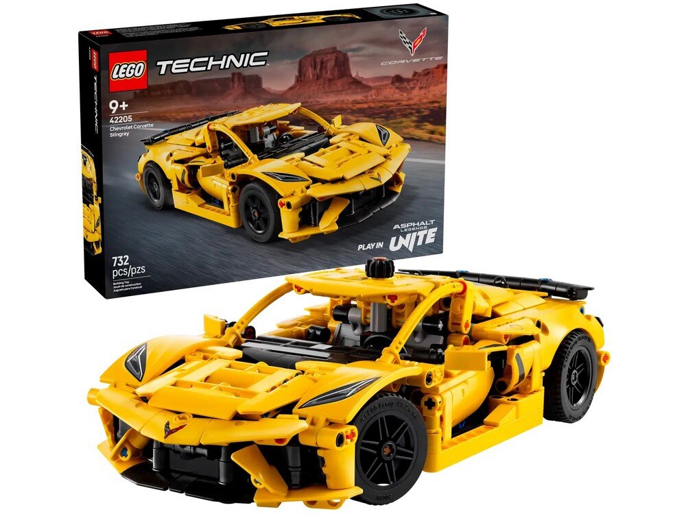 LEGO 42205 Technic Chevrolet Corvette Stingray Zestaw