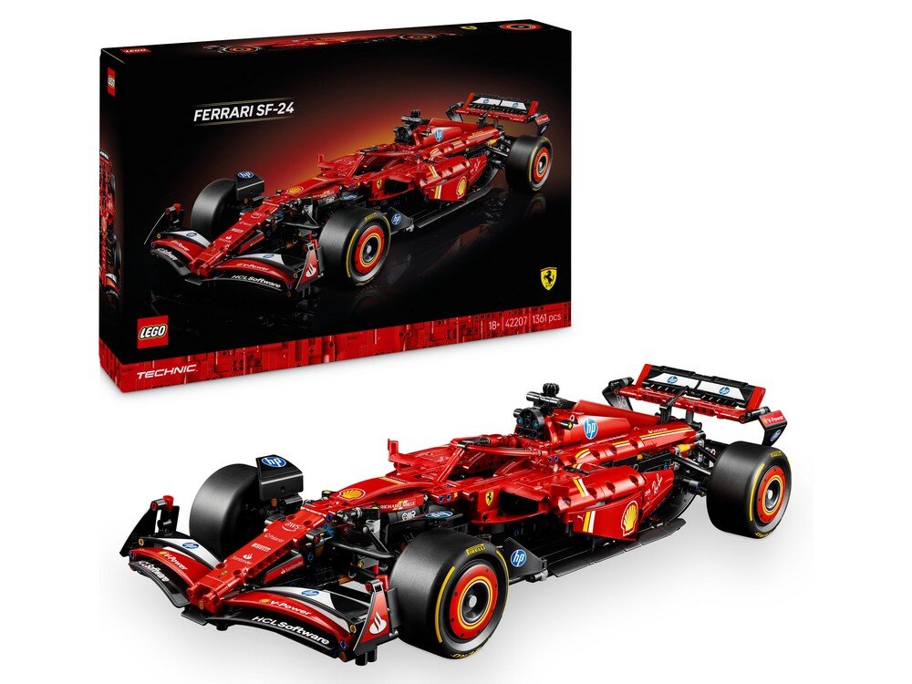 LEGO 42207 Technic Bolid F1 Ferrari SF-24 zestaw