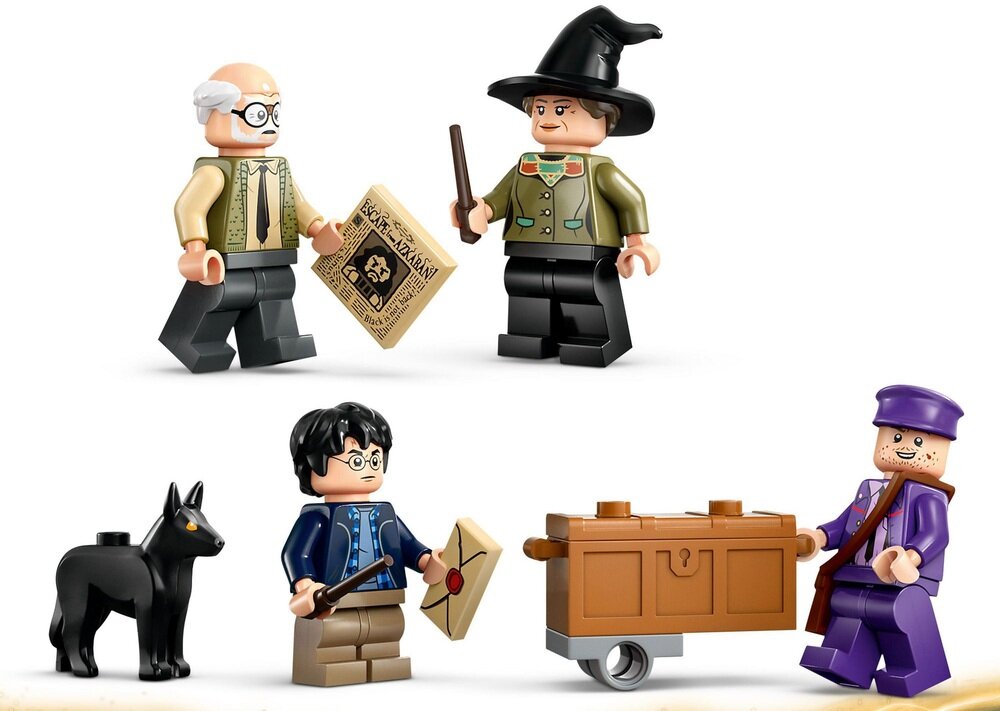 LEGO 76446 Harry Potter Przygoda na pokładzie Błędnego Rycerza pięć postaci LEGO Harry Potter