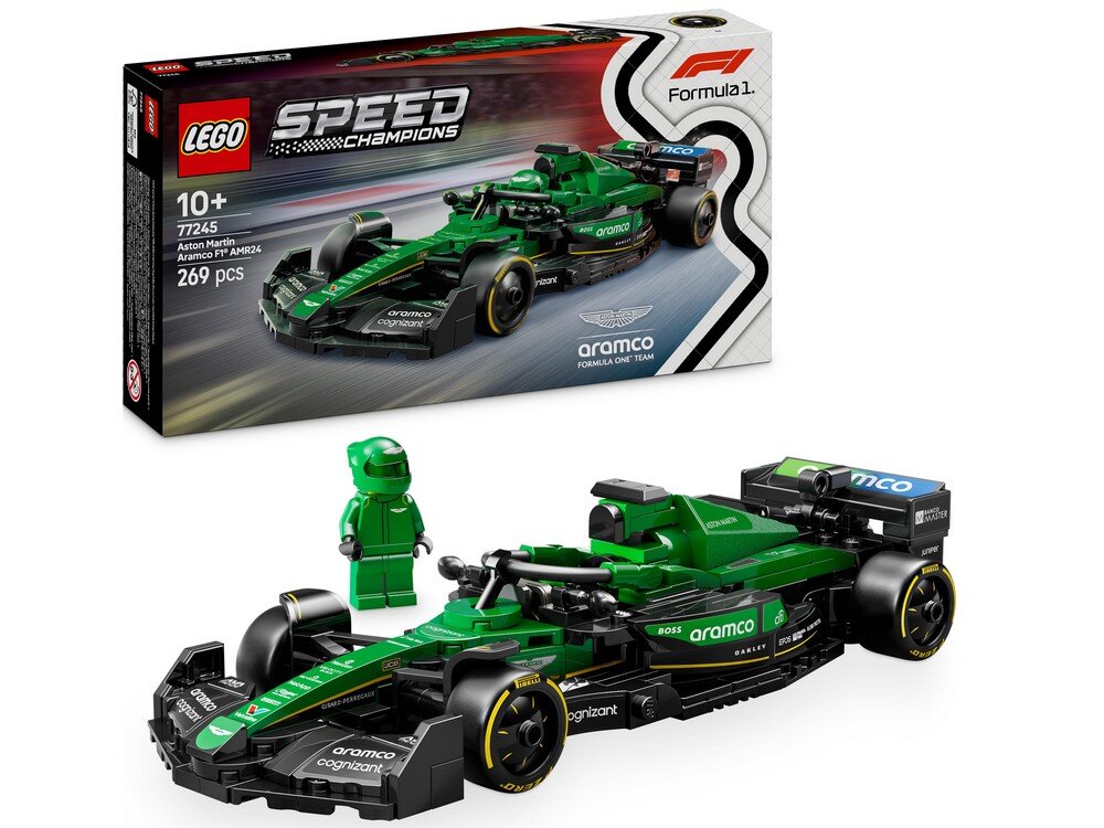 LEGO 77245 Speed Champions Bolid F1 Aston Martin Aramco AMR24 zestaw