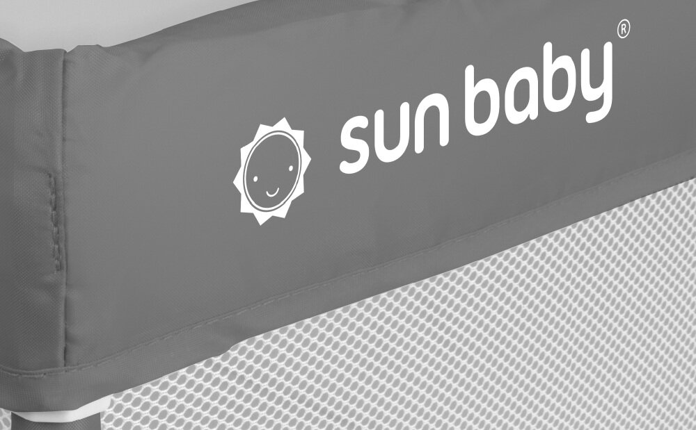 Kojec SUN BABY Z-B02.008.0.1-B13.001.0.1 mocny stelaż, antypoślizgowe nóżki, stabilność, pozostaje na swoim miejscu
