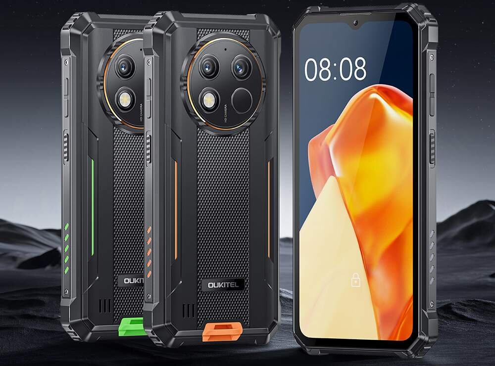 Smartfon OUKITEL WP28E   kv początek opisu