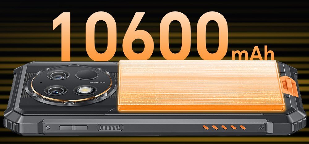 Smartfon OUKITEL WP28E wizualizacja baterii  