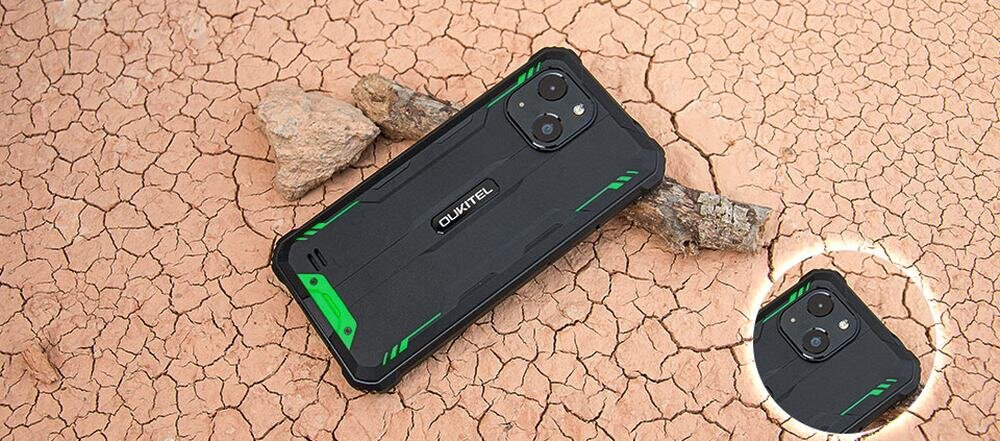 Smartfon OUKITEL WP32 Pro  w piasku  