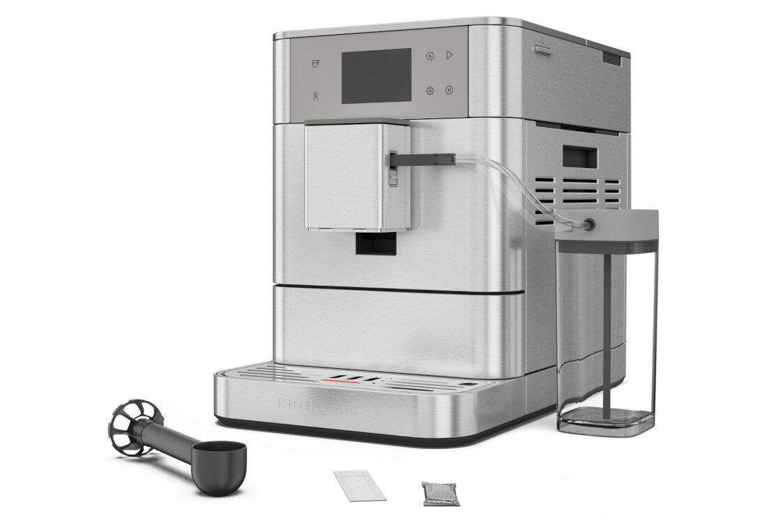 Ekspres KITCHENAID KF7 5KES8557ESX zestaw akcesoria komplet wyposażenie