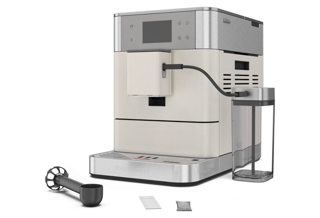 Ekspres KITCHENAID KF7 5KES8557EPL zestaw akcesoria komplet wyposażenie