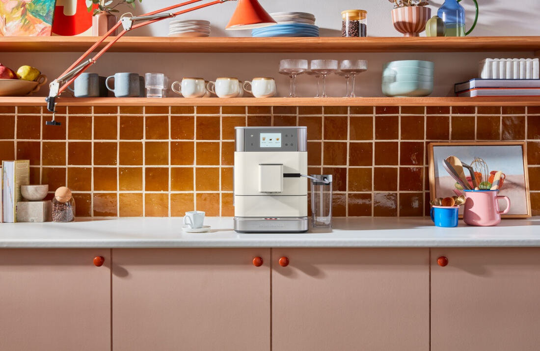 Ekspres KITCHENAID KF7 5KES8557EPL Technologia Thermocoil wysoka jakość temperatura cykl parzenia