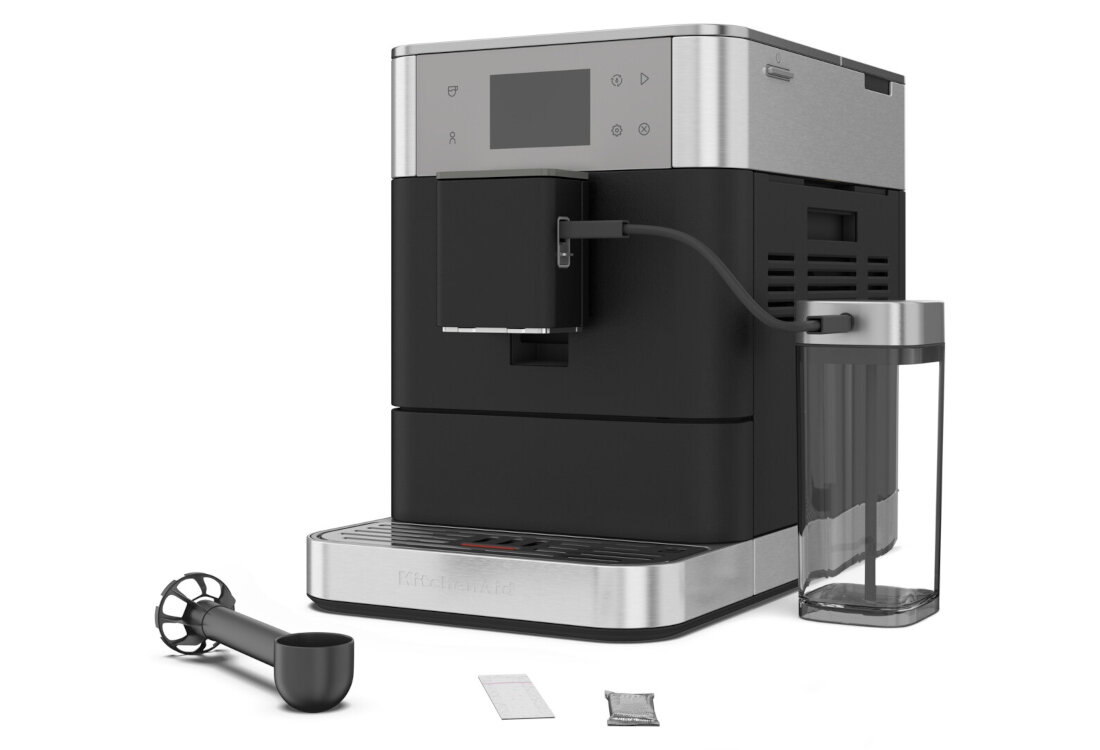 Ekspres KITCHENAID KF7 5KES8557EBK zestaw akcesoria komplet wyposażenie