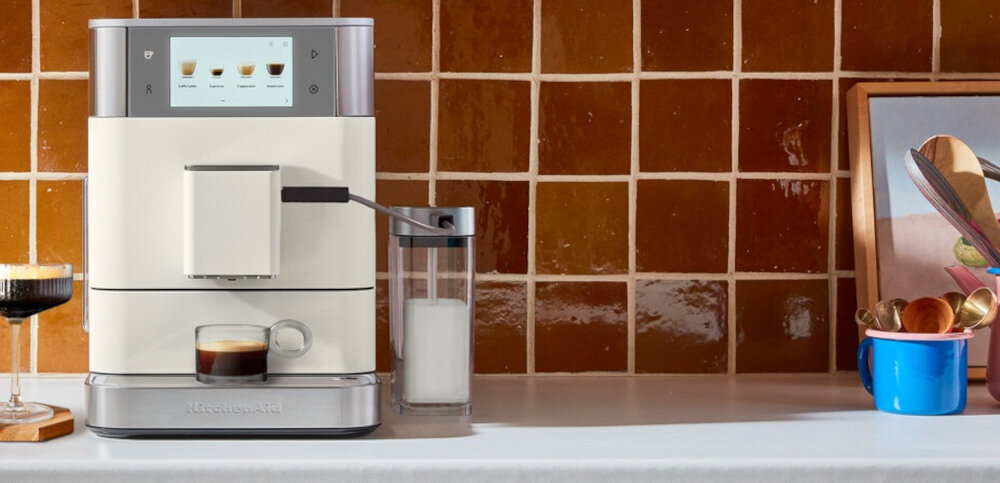 Ekspres KITCHENAID KF8 5KES8558EPL 4 profile użytkowników preferencje ustawienia moc temperatura ilość