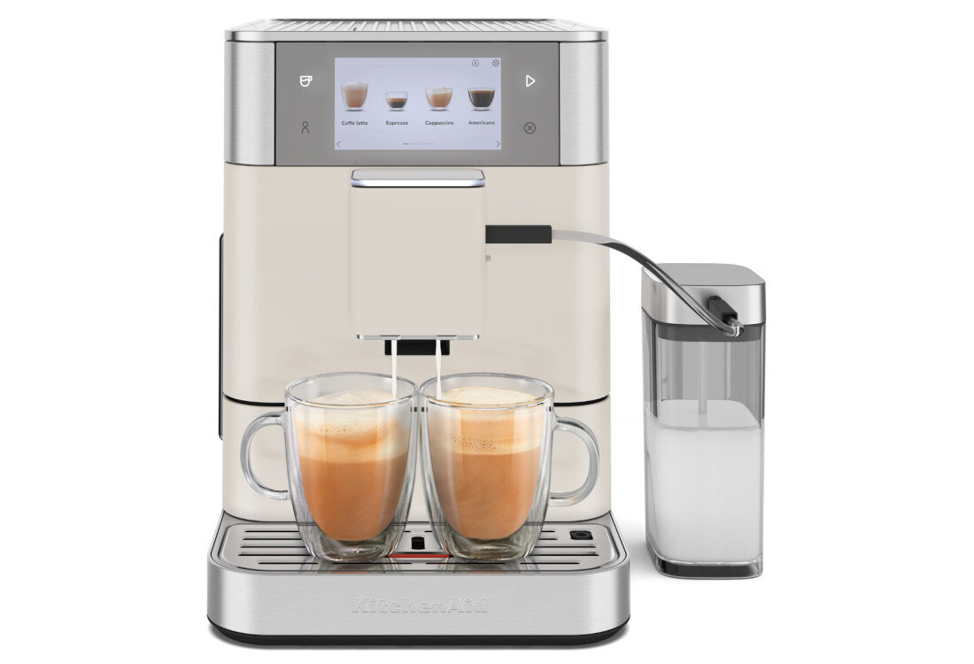 Ekspres KITCHENAID  KF8 5KES8558EPL Styl, moc i trwałość Metalowa konstrukcja ciśnienie aromat smak design