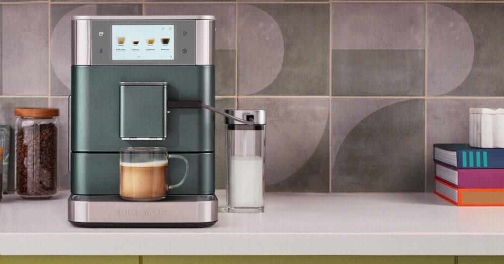 Ekspres KITCHENAID KF8 5KES8558EJP 4 profile użytkowników preferencje ustawienia moc temperatura ilość