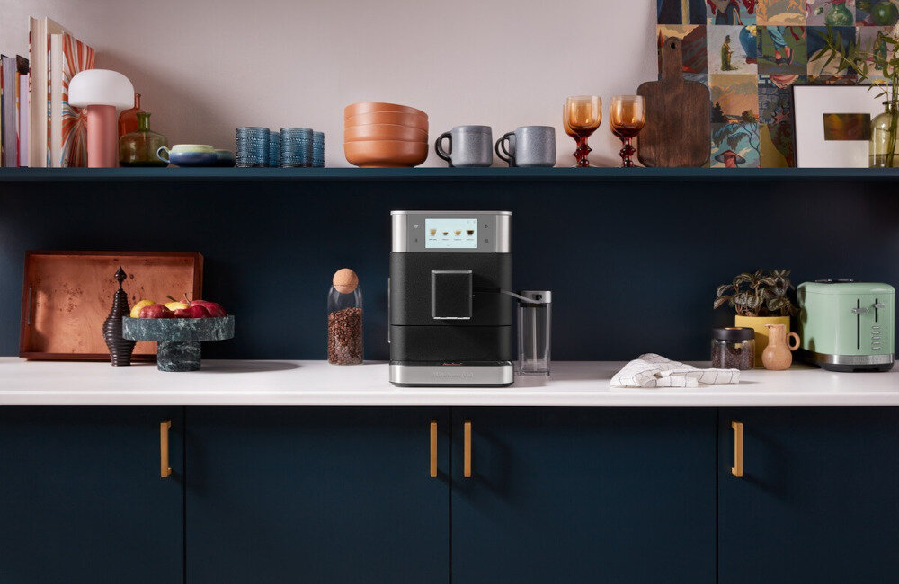 Ekspres KITCHENAID KF8 5KES8558EBK Technologia Thermocoil wysoka jakość temperatura cykl parzenia