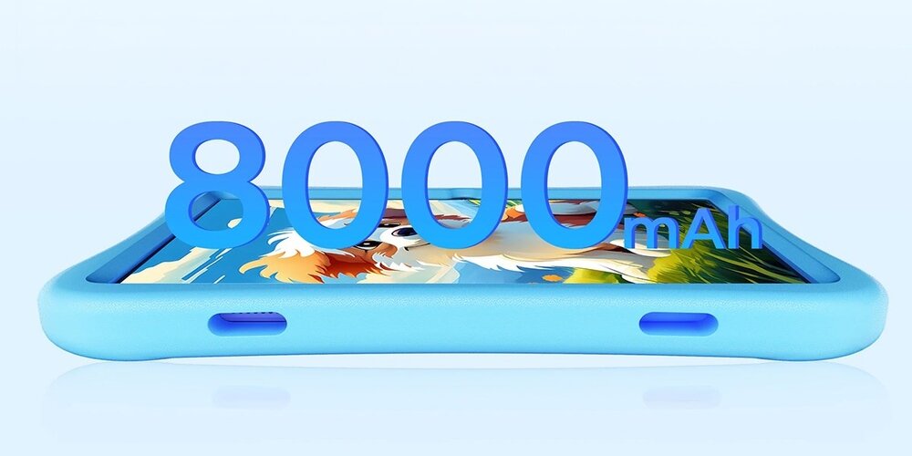 Tablet OUKITEL OT6 Kids wizualizacja pojemności   