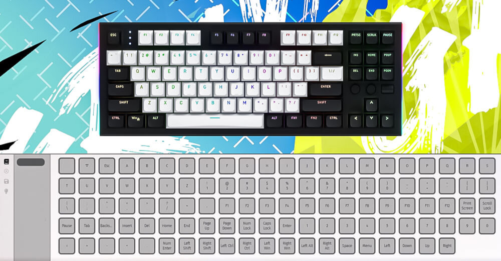 Klawiatura HATOR Gravity TKL HTK560
swoboda w personalizacji, obsługa niestandardowego oprogramowania opartego na QMK, możliwość konfiguracji za pomocą interfejsu VIA,
klawiatura, okrąg, w którym widać aplikację do konfiguracji