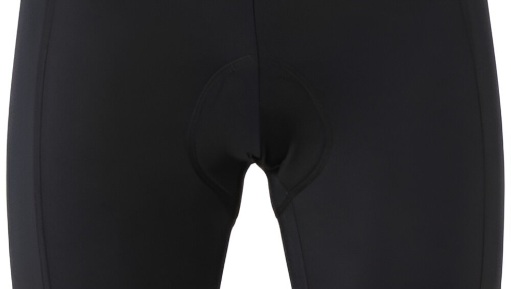 Spodenki rowerowe KROSS Flow Lady 2.0 (rozmiar S) Czarny zbliżenie na wkładkę anatomiczna wkładka TMF 3D Long Distance komfort do około 4 godzin jazdy zmniejsza ryzyko otarć z materiału antybakteryjnego redukuje nieprzyjemne zapachy dba o higienę