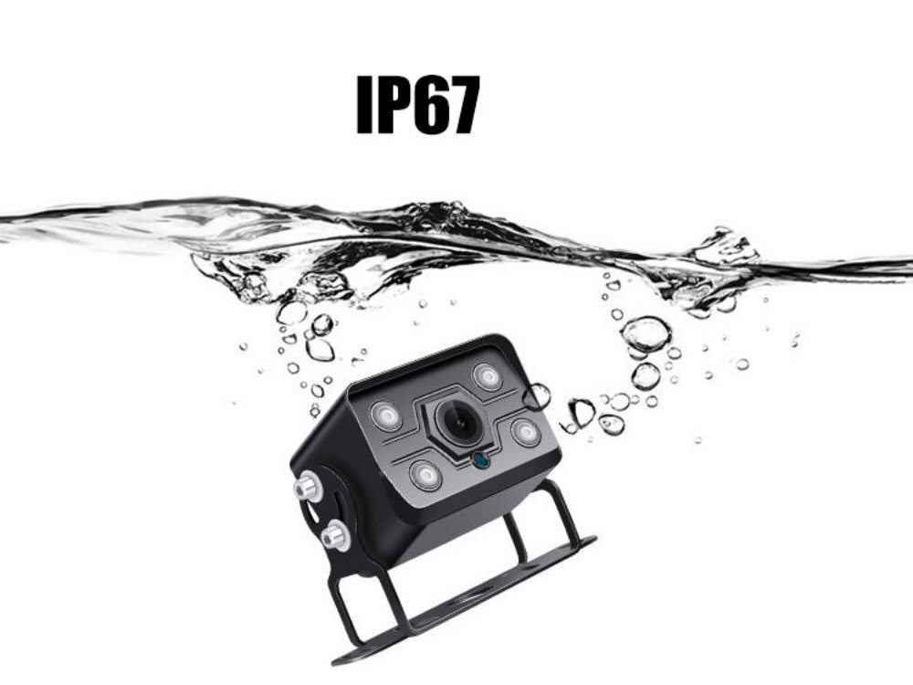 MBG LINE 607T2 normę IP67 chroniona przed kurzem odporna na zanurzenie w wodzie - kamerka zanurzona w wodzie, bąbelki