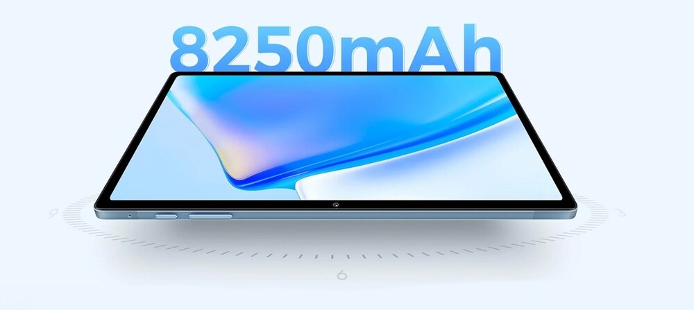 Tablet OUKITEL OKT3 wizualizacja pojemności