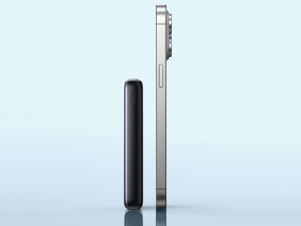 INIU Pocket Pro Slim 10000 mAh lekki (167 g) mały (6,8 x 10,0 x 1,5 cm) kieszeni lub torbie baterii szybkie ładowanie - powerbank obok telefonu