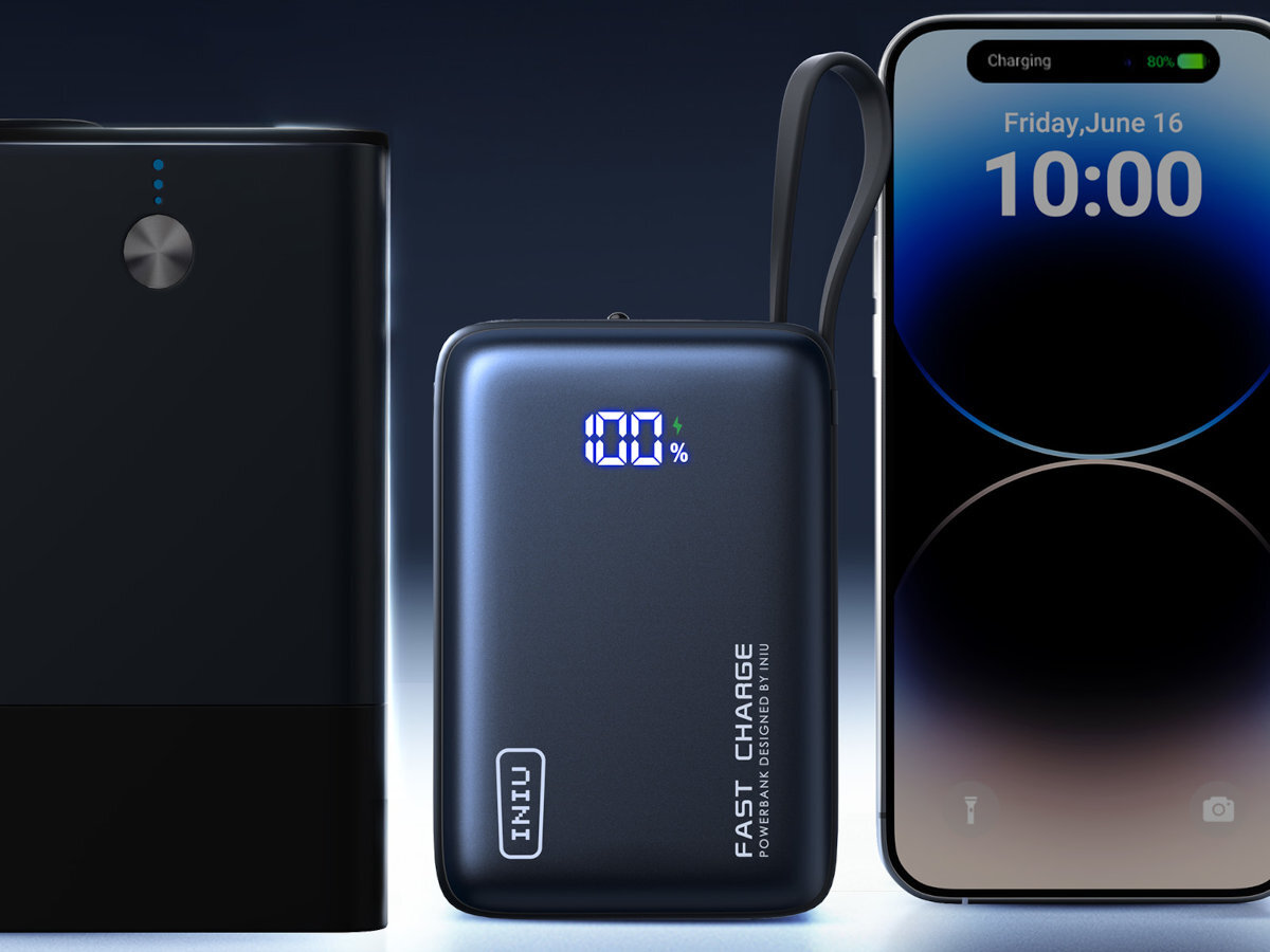 INIU Pocket Power 20000 mAh iPhone’a 16 4 razy - powerbank między urządzeniami