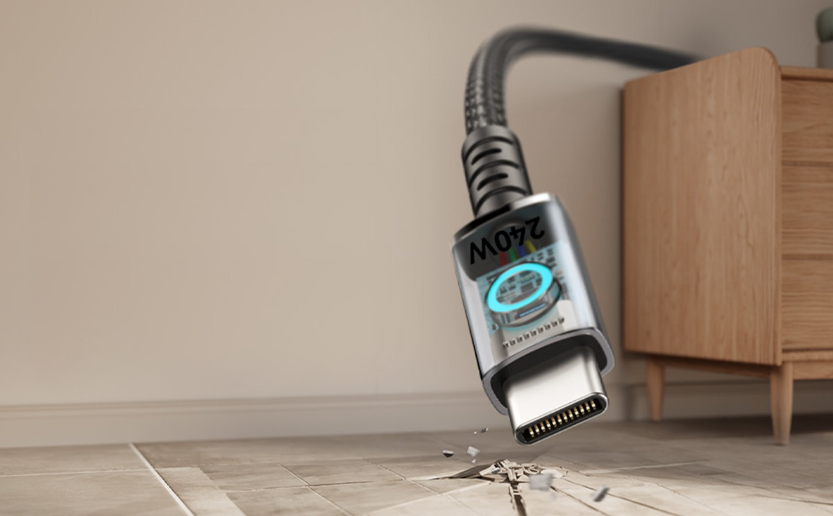 INIU Leopard 240 W USB-C do USB-C INIU Leopard 240 W iPhone’a 16 71% 30 minut - kabel z wtyczka USB-C