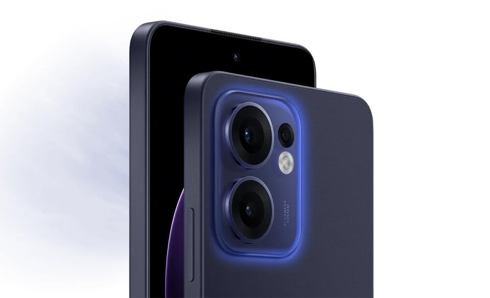 Smartfon OPPO Reno 13 F 5G kadr na aparaty  