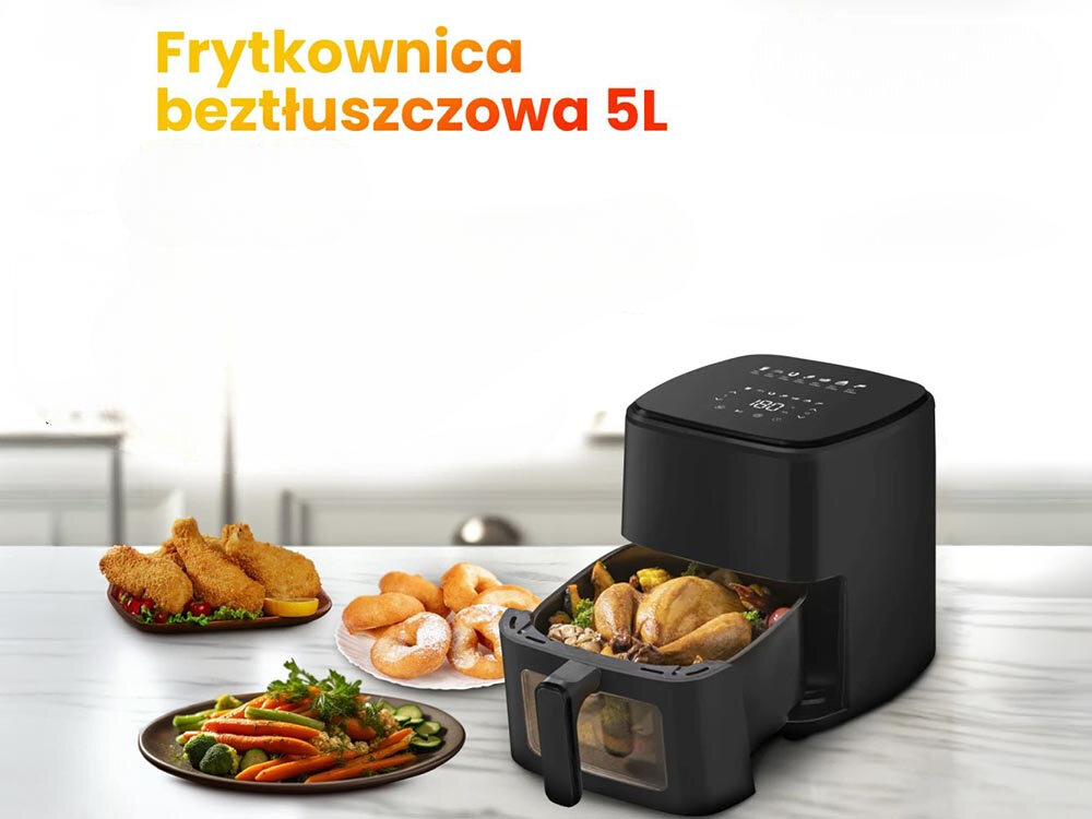 Air Fryer Frytkownica beztłuszczowa EXTRALINK Home SJ-500  kv początek opisu