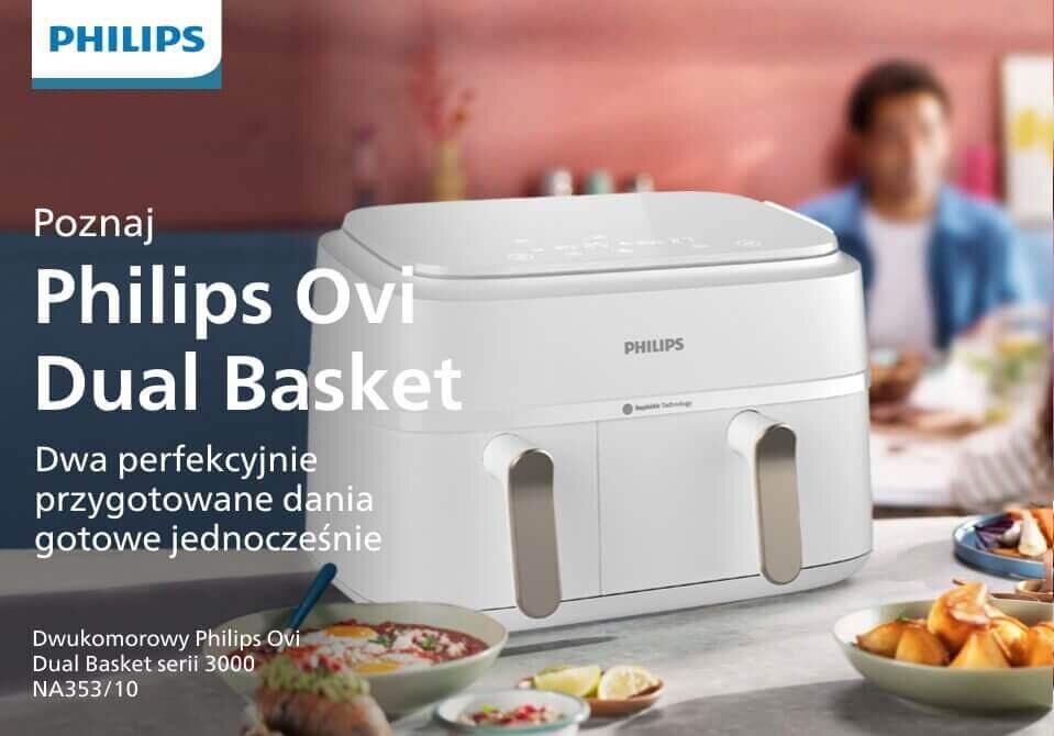 Philips Ovi Dual Basket air fryer w ofercie Media Expert Philips Ovi Dual Basket air fryer w ofercie Media Expert