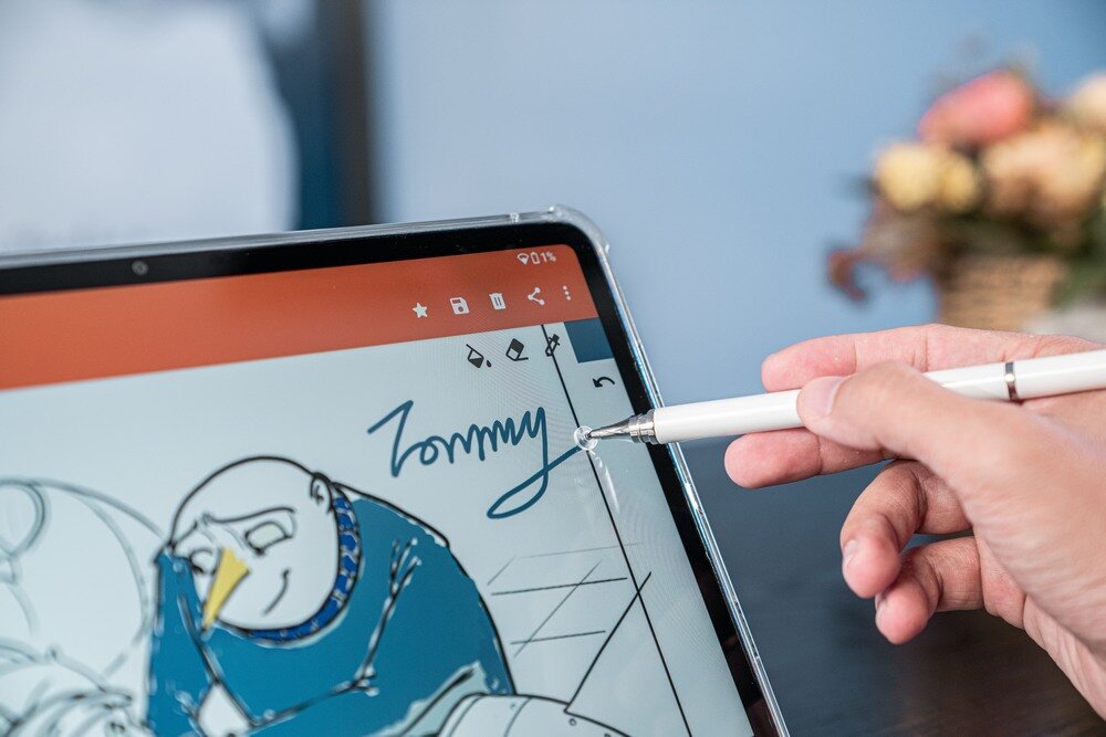 Tablet OUKITEL OT5S rysowanie na ekranie   