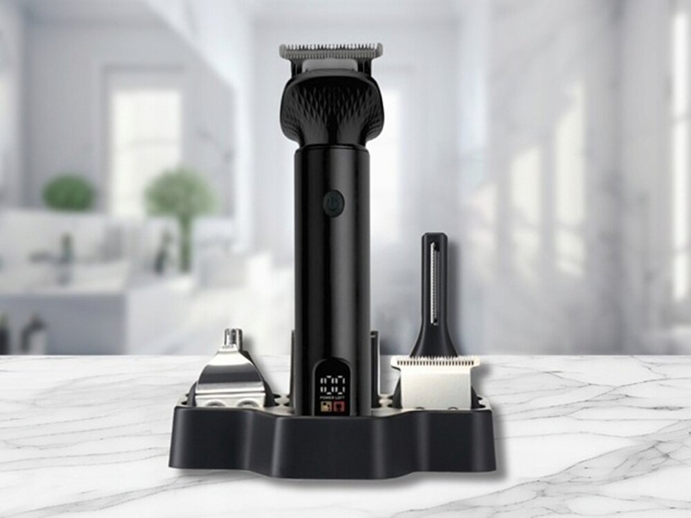 Golarka ALPHA ABS-05 Na sucho 26 kombinacji ustawień, dopasowany efekt, codzienna pielęgnacja, modelowanie zarostu