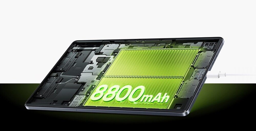 Tablet OUKITEL OT8 wizualizacja pojemności  